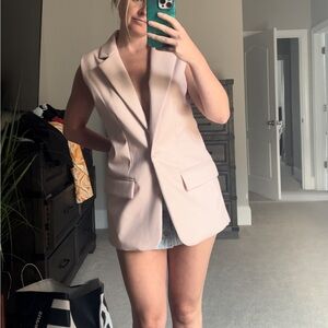 NWT Steve Madden Sleeveless Blazer